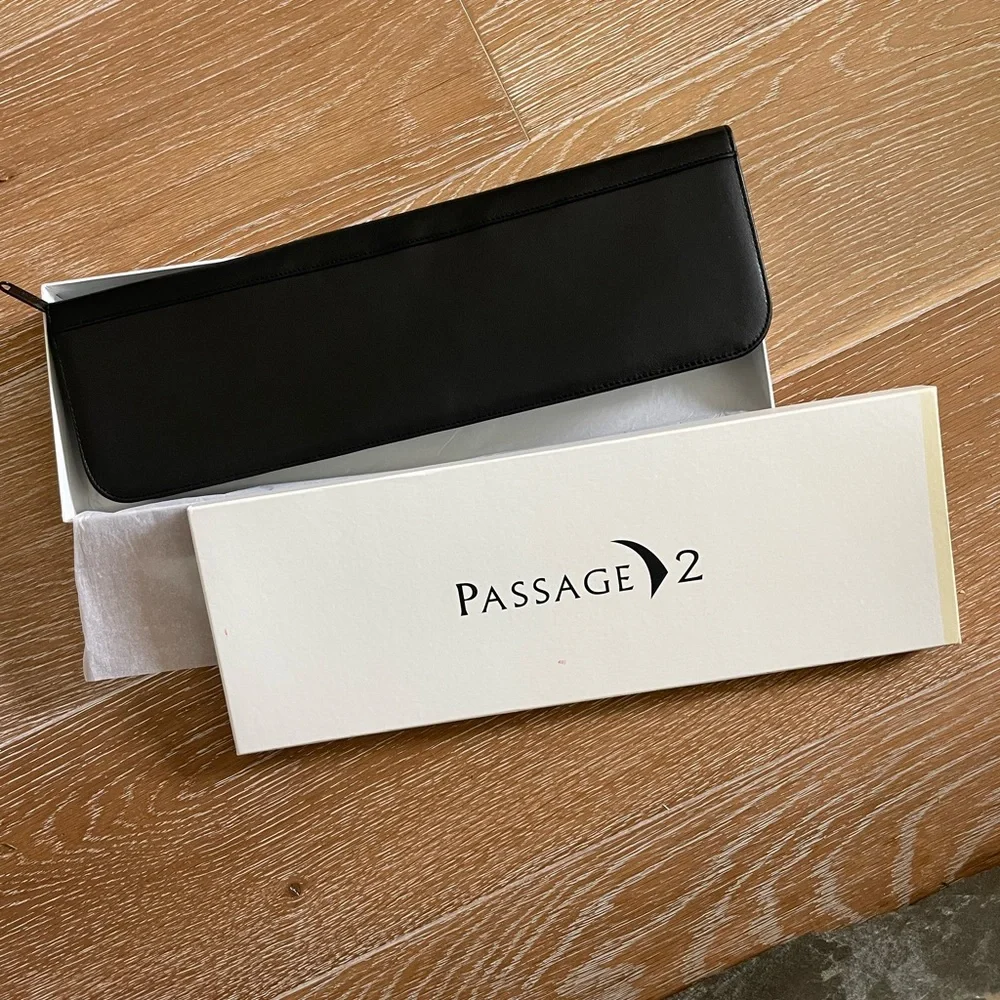 NWT Passage2 leather tie travel case - Picture 1 of 5
